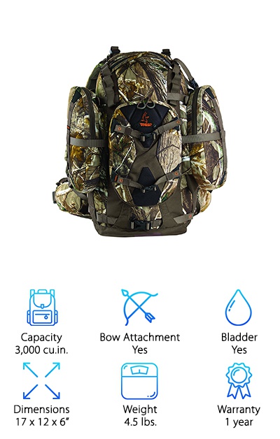 timber ridge hunting backpack